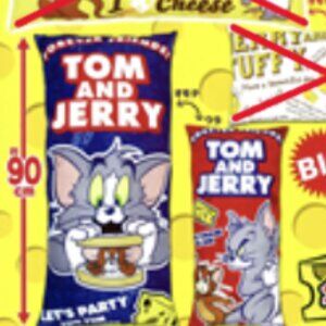 New Tom and Jerry Big Pillow Cushion 90cm Japan Toreba